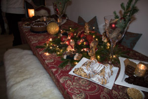 Weihnachtsfeier in den Seminarräumen