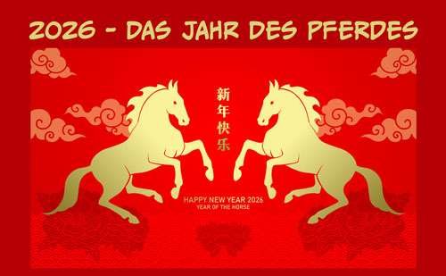 2026 - Das Jahr des Pferdes